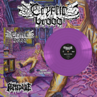 CRYPTIC BROOD Necrotic Flesh Bacteria LP PURPLE [VINYL 12"]
